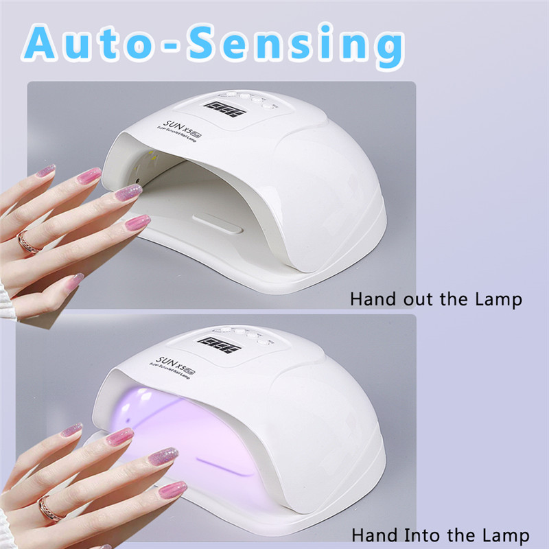 SUN X5 Plus UV nail gel dryer lamp 120W manicure