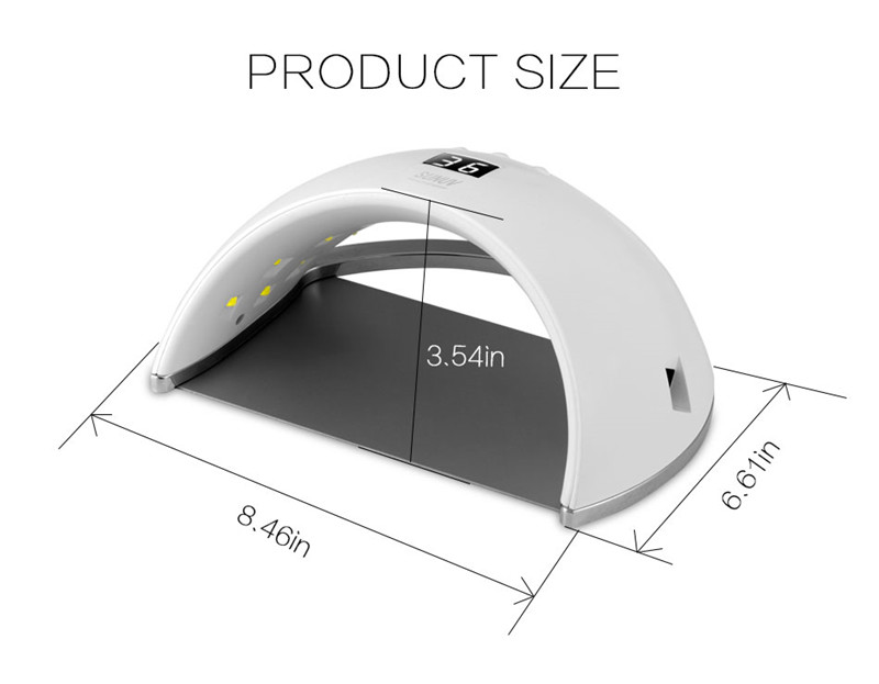 SUNUV SUN6 LED UV nail gel dryer lamp