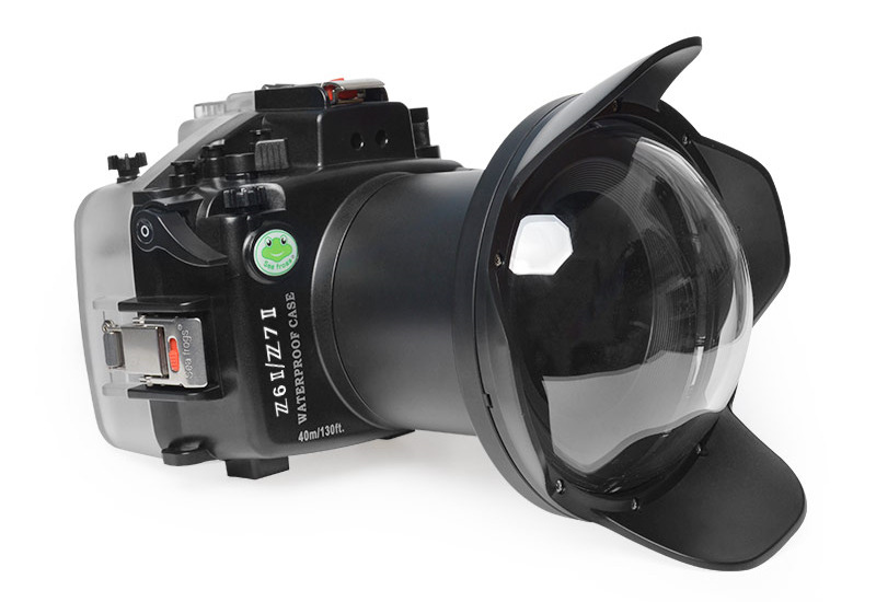 6 inch wide angle dry lens dome for Nikon Z6II/Z7II underwater housing waterproof case