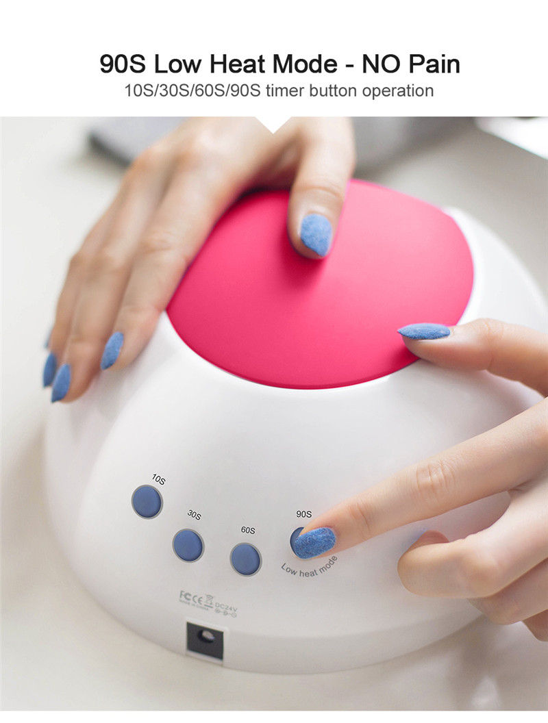 SUNUV SUN2C LED UV nail gel dryer lamp