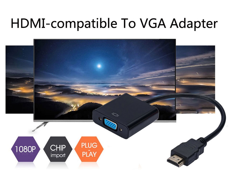 1080P HDMI to VGA adapter
