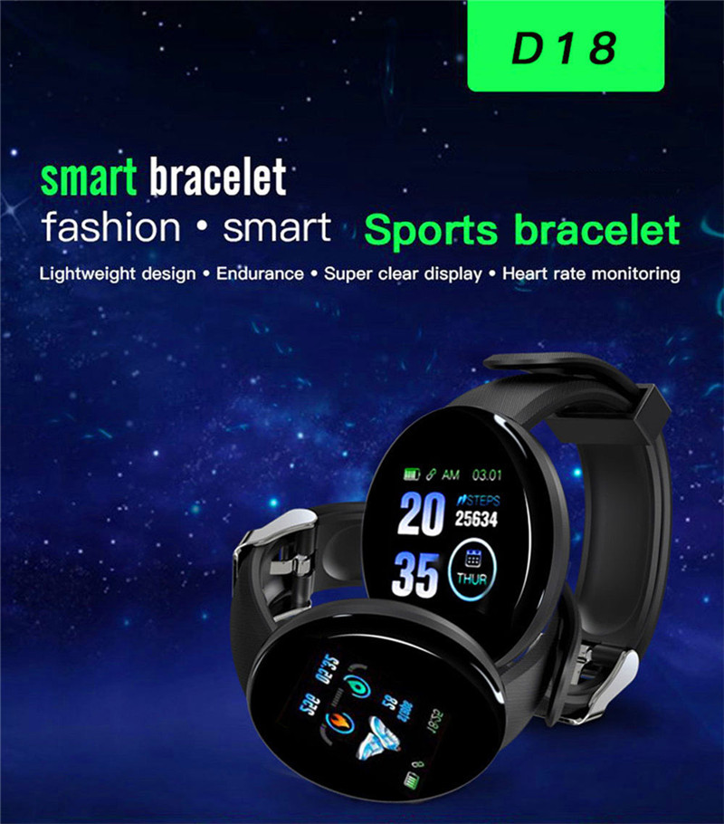 D18 bluetooth smart watches