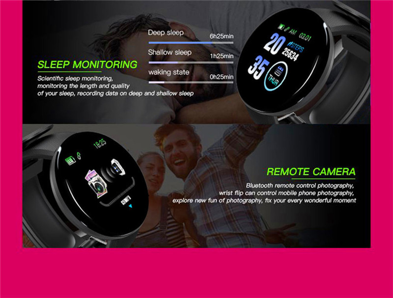 D18 bluetooth smart watches