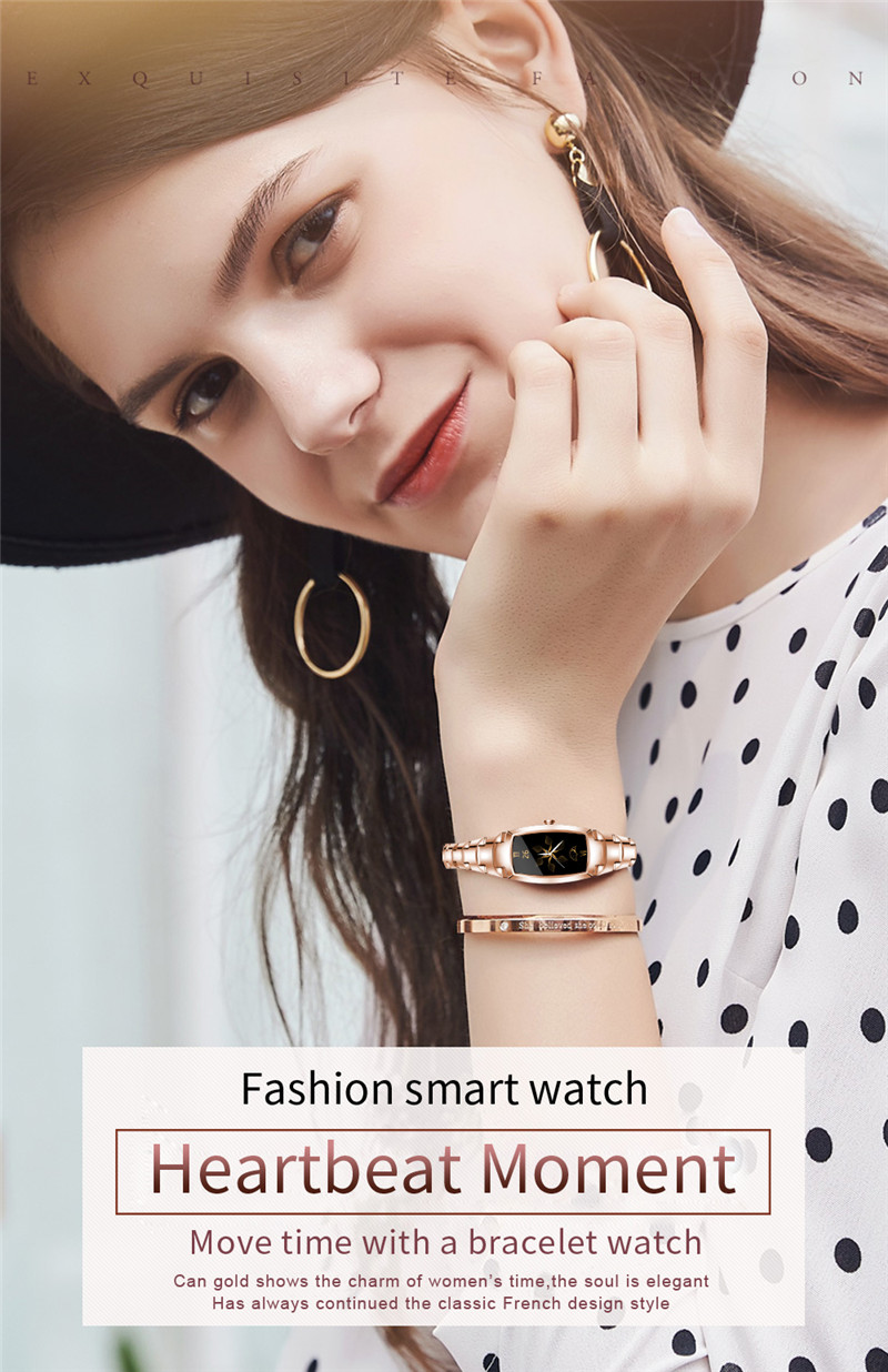 H8 fashion women smart watches lady bracelet