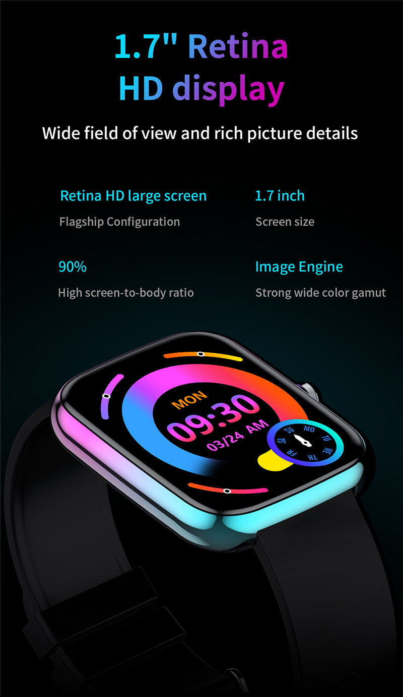 C60 full touch sports smart watch