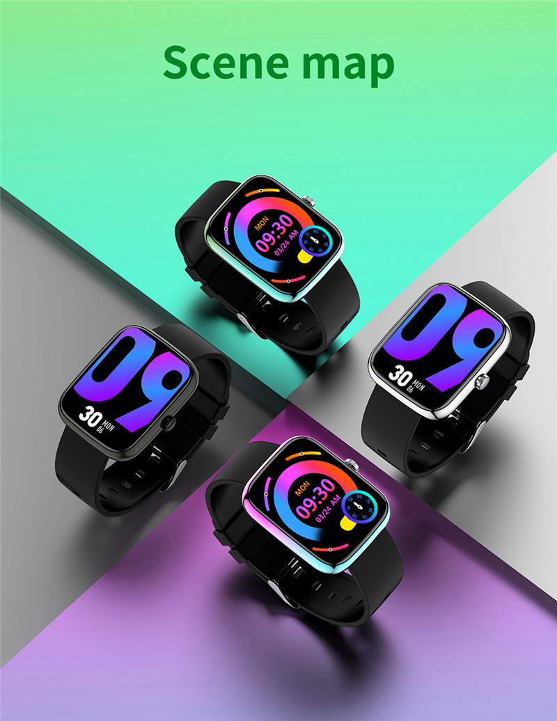 C60 full touch sports smart watch