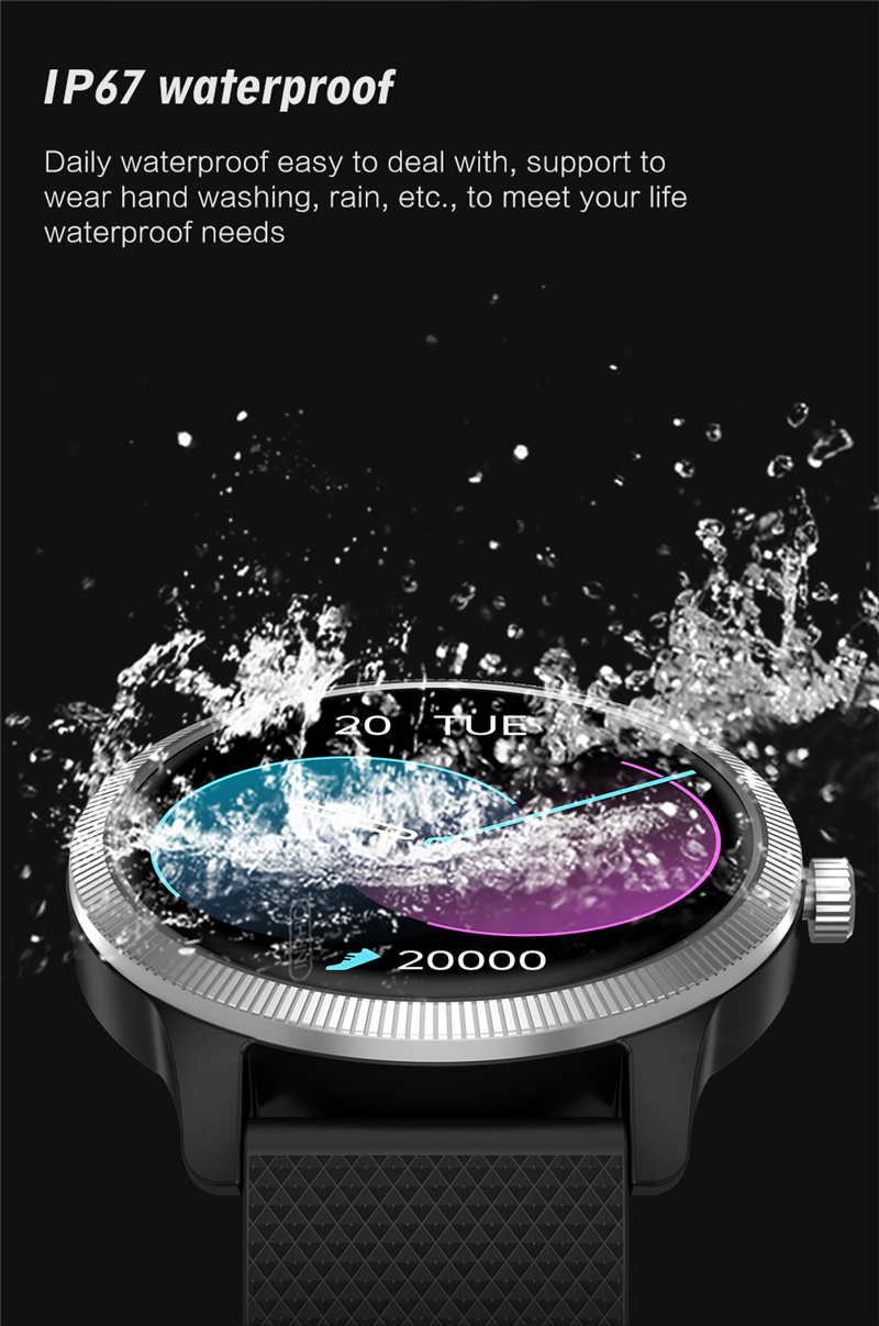 HW22 HD waterproof fitness tracker smart watches