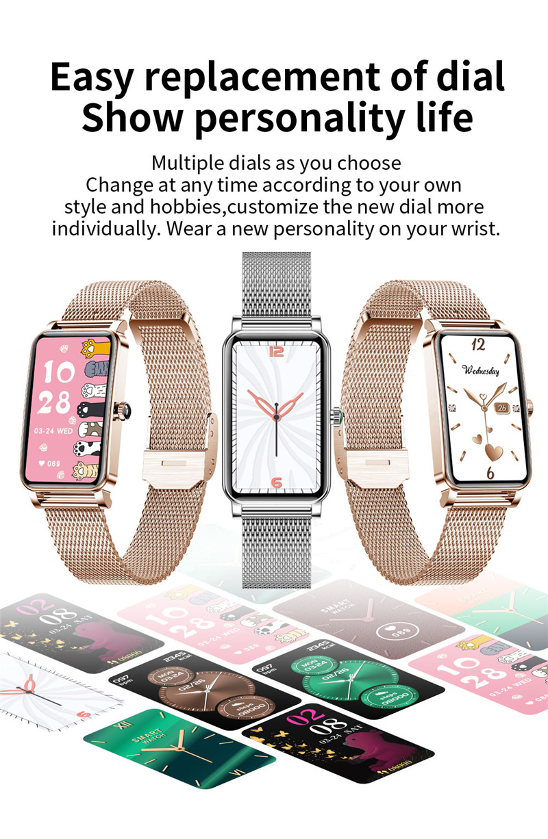 ZX19 smart watch lady bracelet ZX19 smart watch lady bracelet