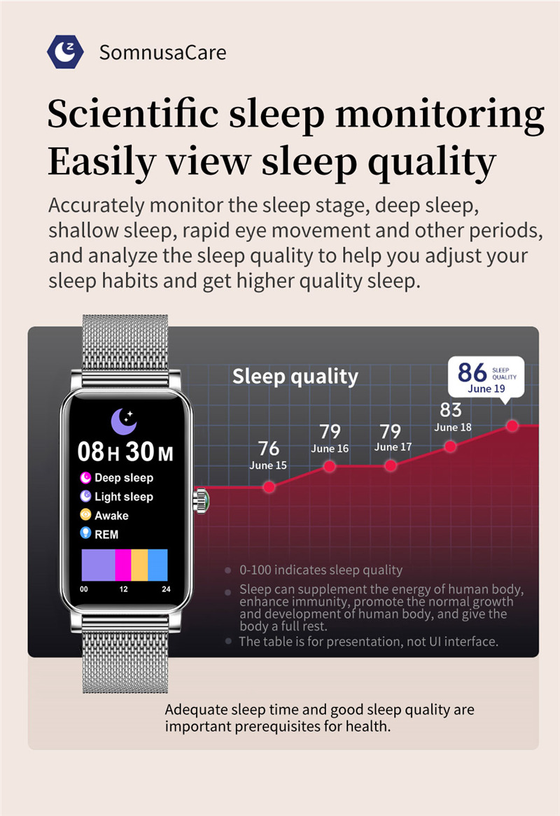 ZX19 smart watch lady bracelet