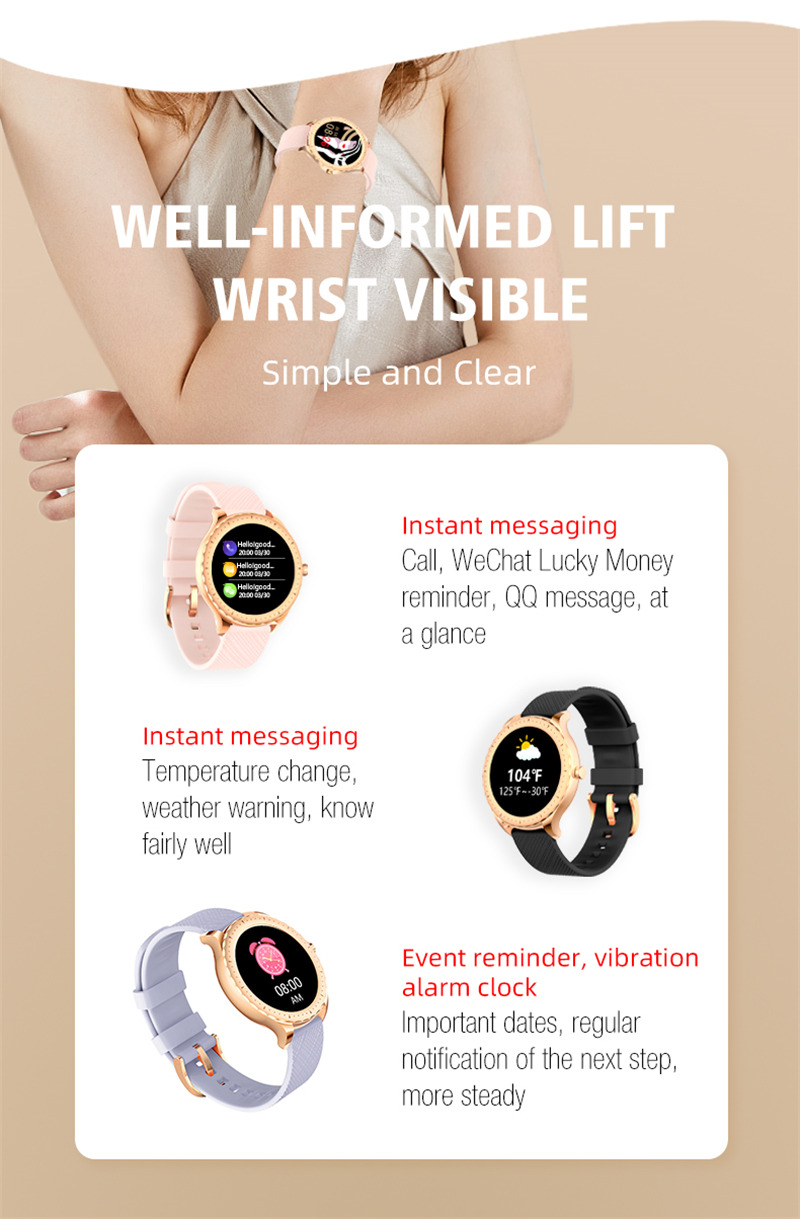 Y1 smart watch lady bracelet