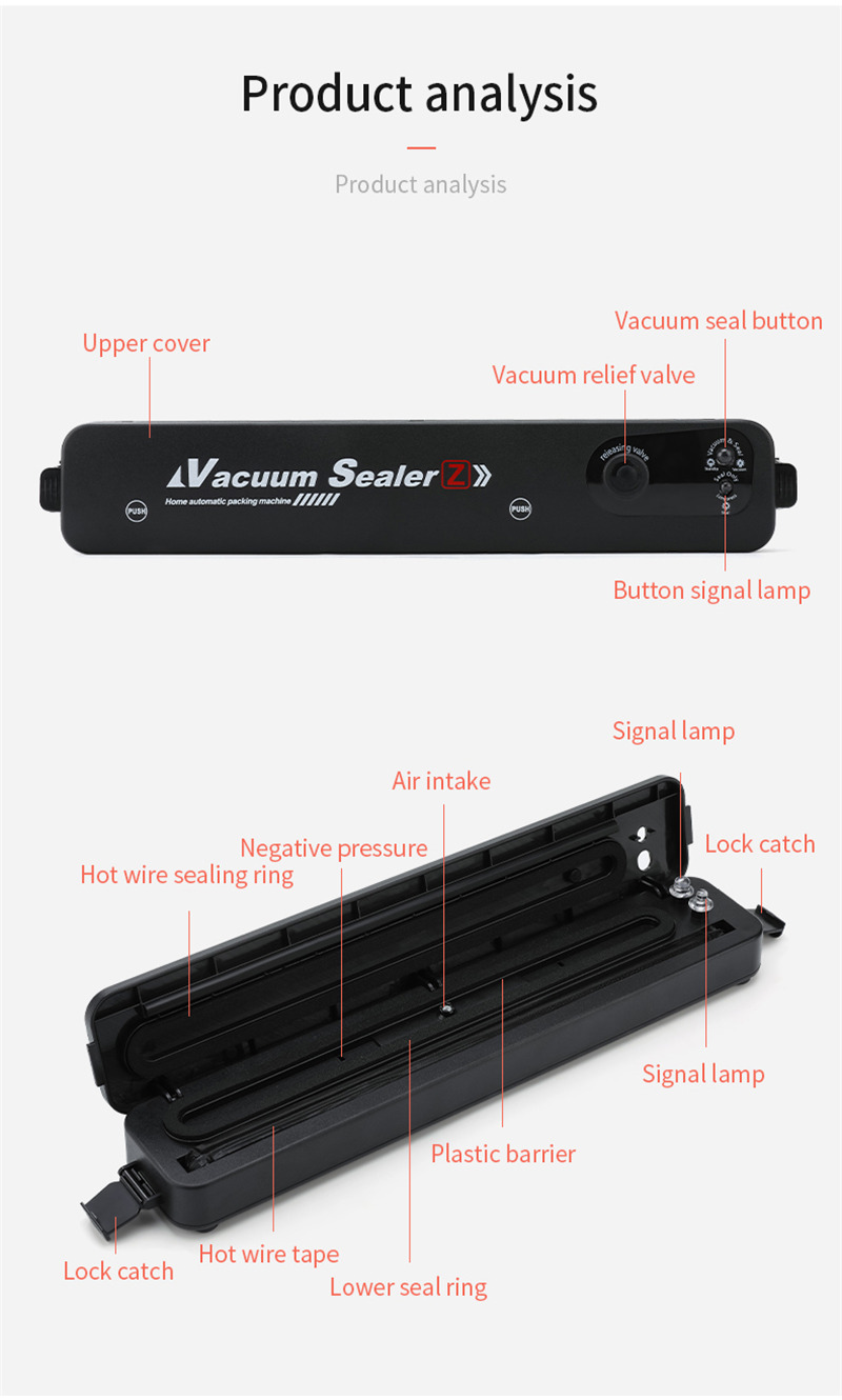 915B food vacuum sealer packaging machine