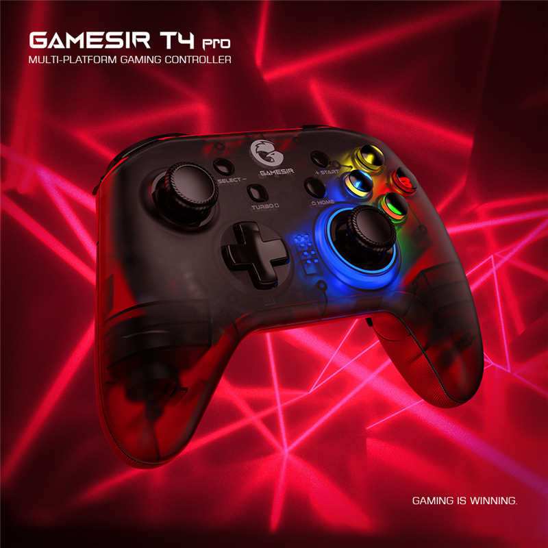 gamesir t4 pro bluetooth game controller 2.4GHz wireless gamepad