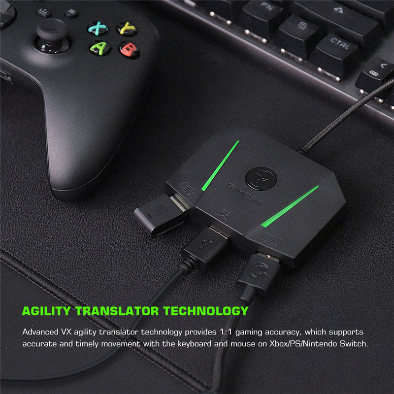 gamesir vx aimbox keyboard mouse adapter converter controller