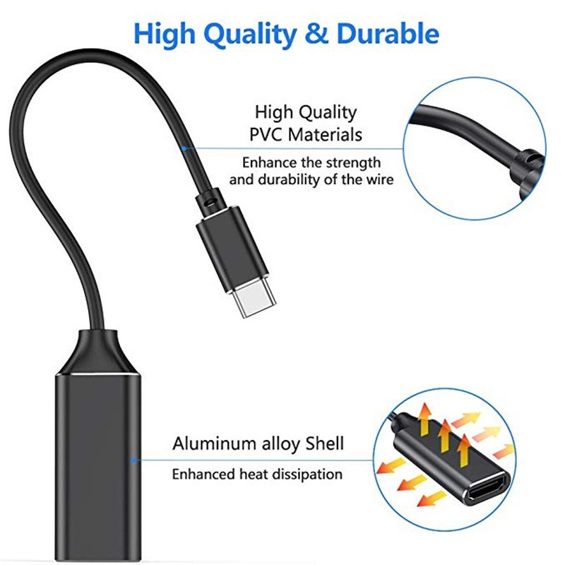 type c to hdmi cable ultra HD 4k usb hdtv cable adapter converter type c to hdmi cable ultra HD 4k usb hdtv cable adapter converter