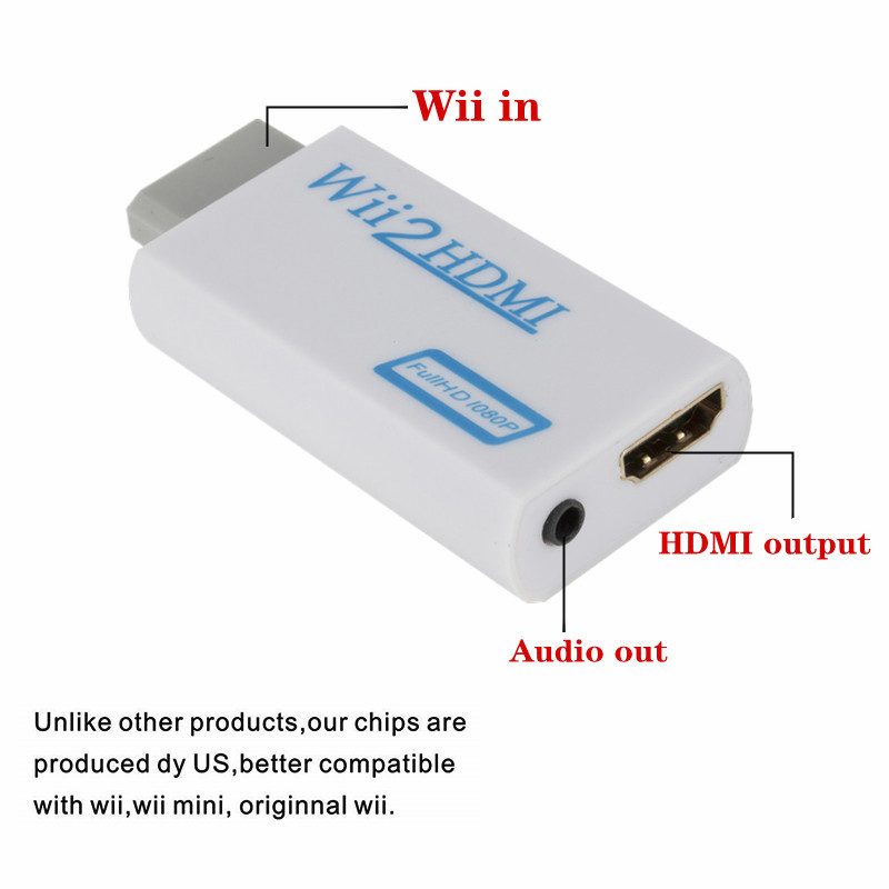 1080P wii to hdmi converter