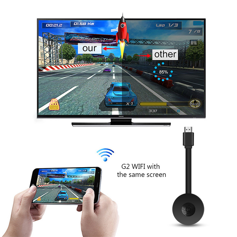 G2 wireless wifi hdmi display dongle transmitter receiver for airplay miracast 