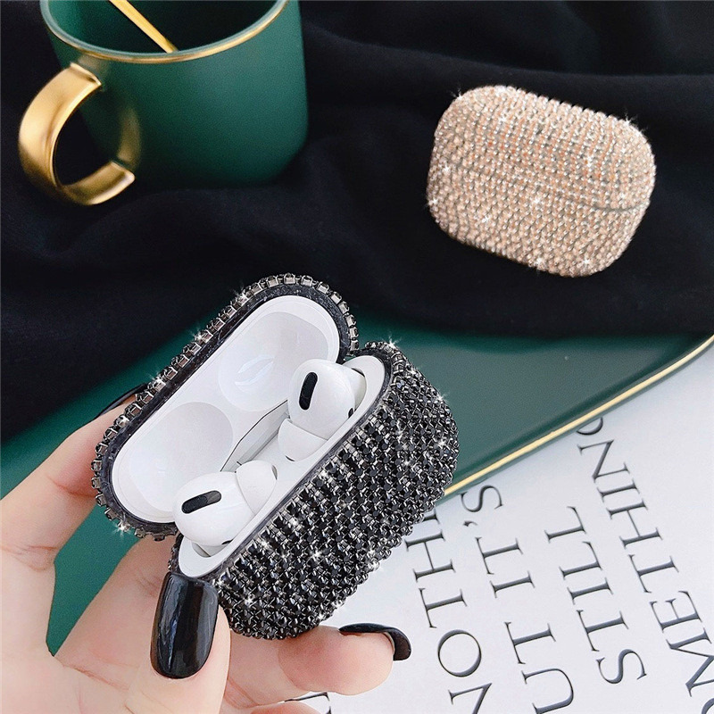 lady bling earphone case for airpods Pro 3 2 1
