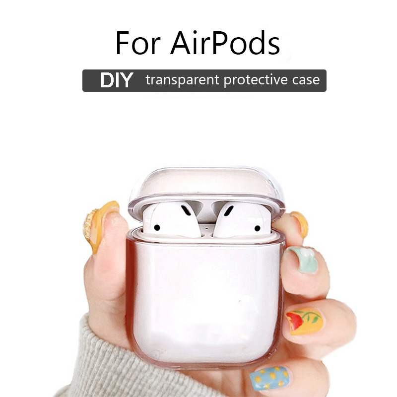 transparent soft silicone cover earphone case for airpods pro 3 2 1