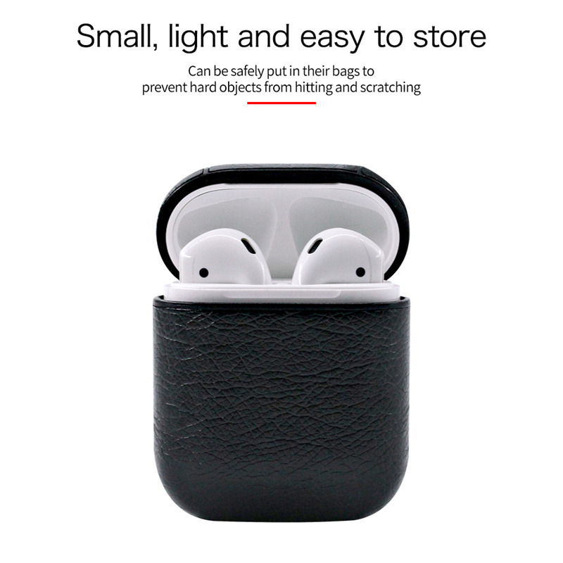 protective leather earphone case for airpods pro 3 2 1