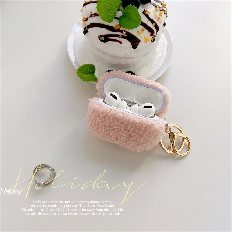 lambswool earphone case for airpods pro 2 1