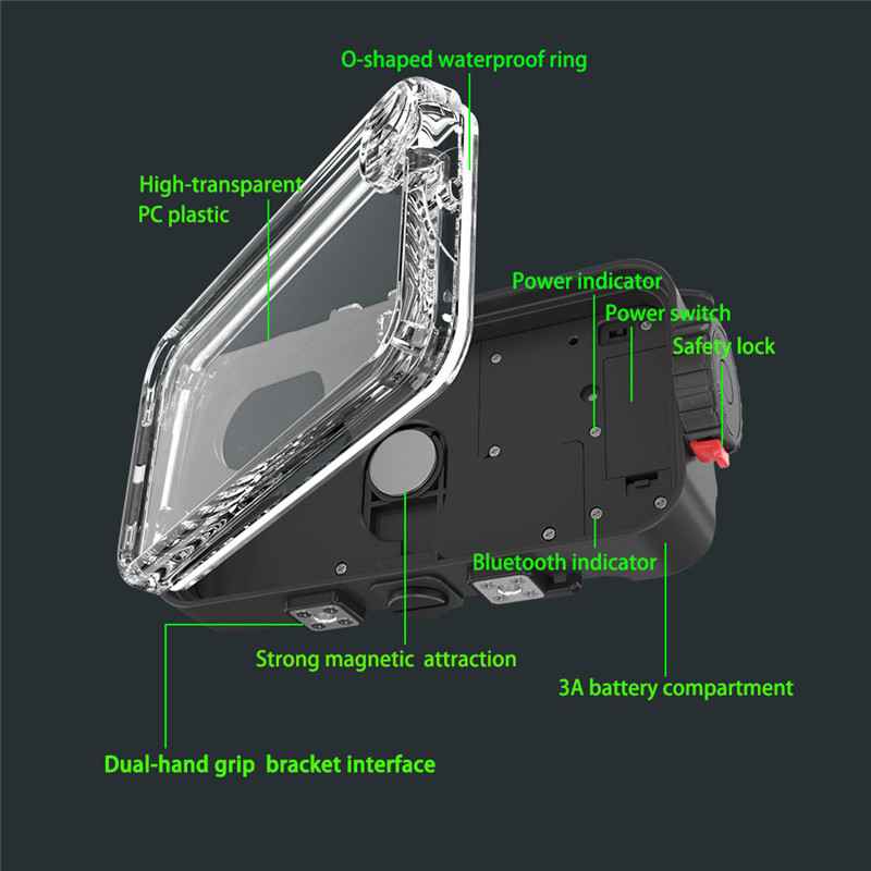 40M Sea Frogs Diving Case Underwater Housing For iPhone 13 pro max mini 40M Sea Frogs Diving Case Underwater Housing For iPhone 13 pro max mini