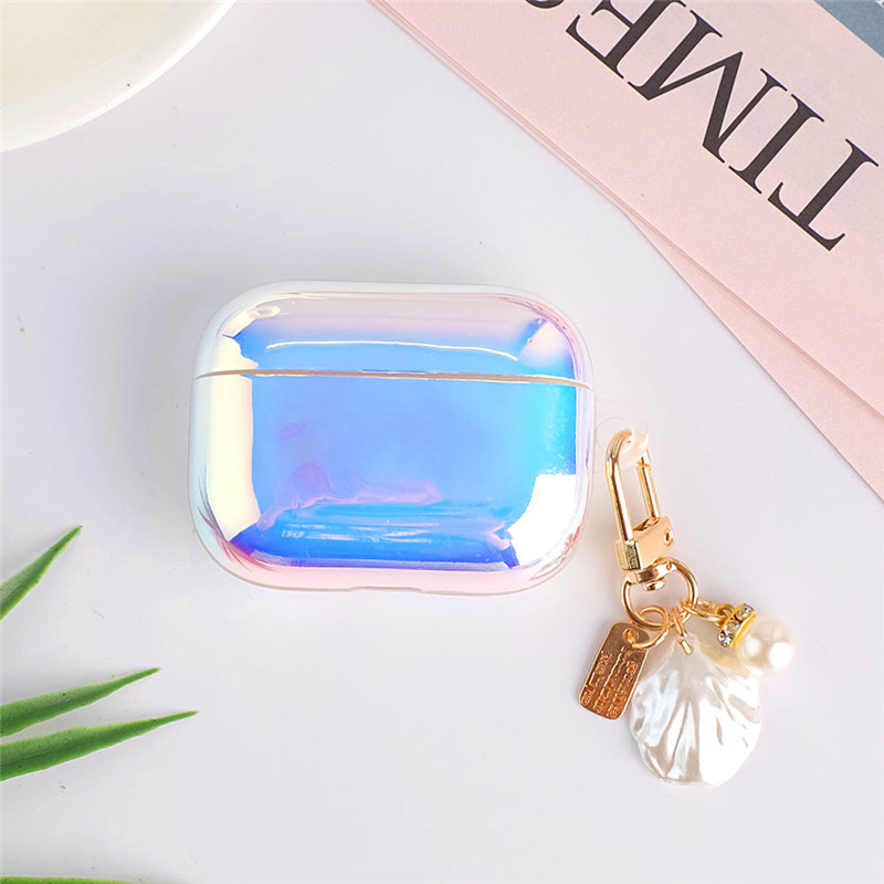 laser keychain silicone case for airpods 1 2 pro