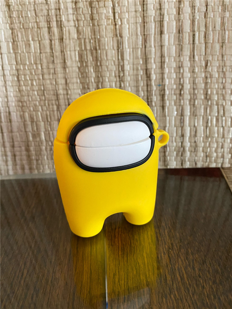 cute robot silicone soft shell earphone case for airpods pro 2 1