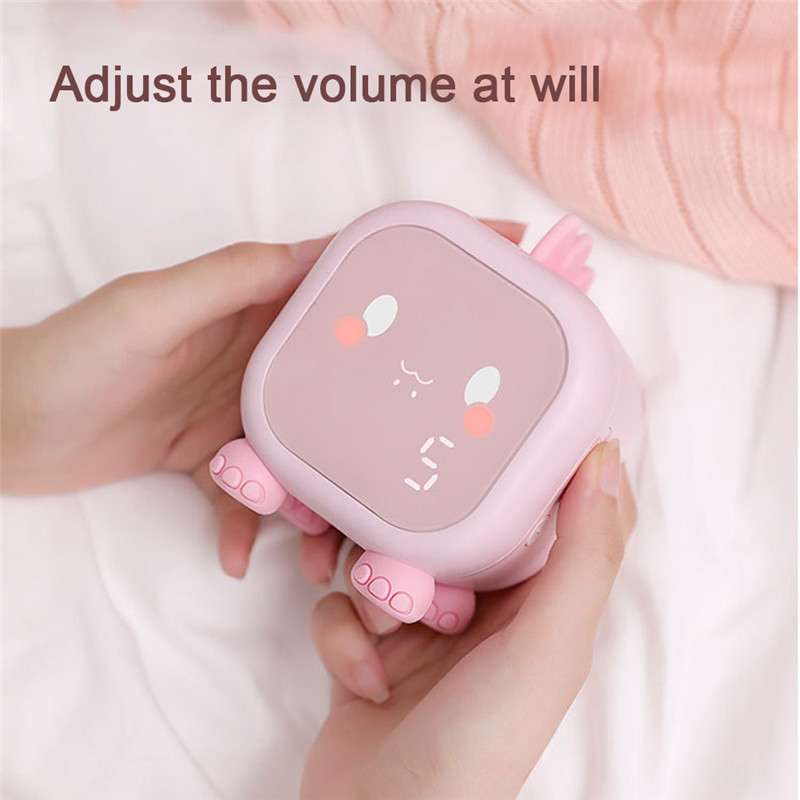 kids led digital alarm desk clock night light