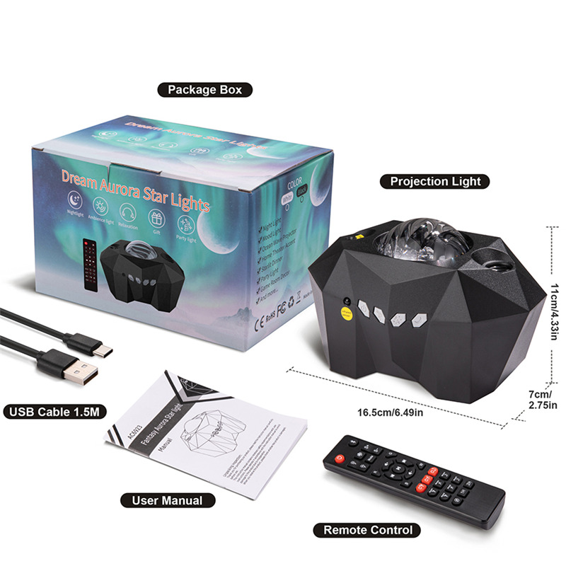 galaxy laser projector bluetooth night light galaxy laser projector bluetooth night light
