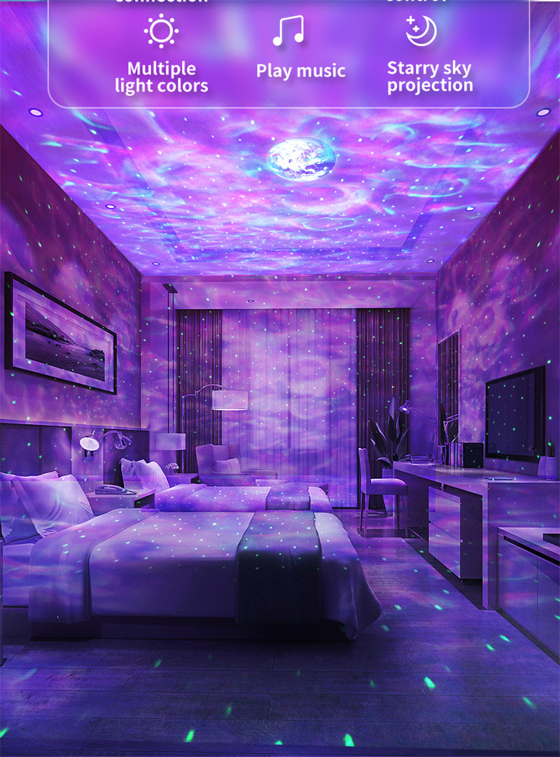 starry sky galaxy projector night light bluetooth music player starry sky galaxy projector night light bluetooth music player