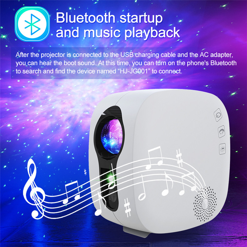 galaxy starry sky projector rotating water waving night light galaxy starry sky projector rotating water waving night light