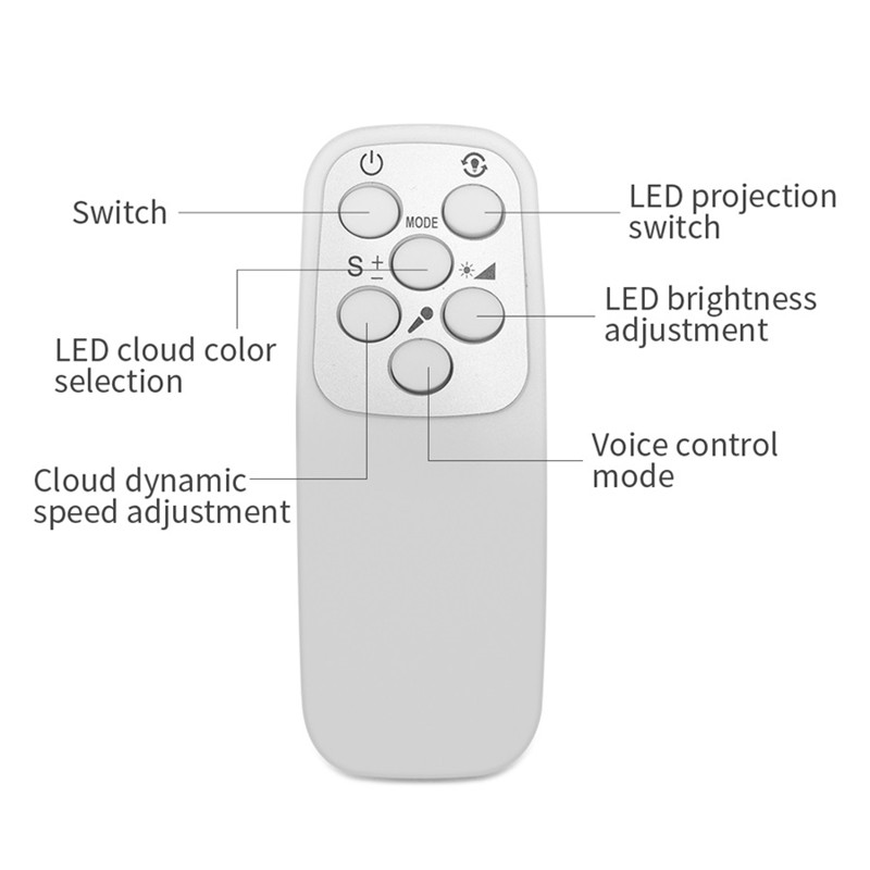 star projector sky moon night light galaxy ocean projection