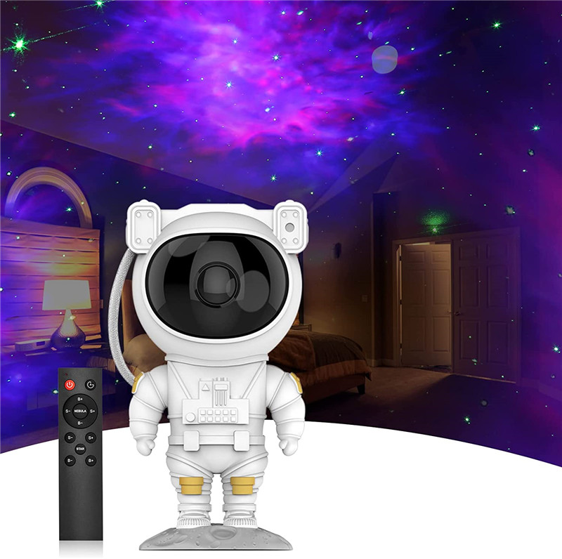 astronaut galaxy laser projector starry sky night light