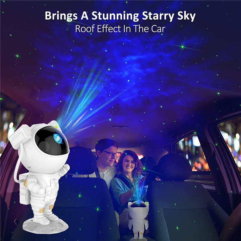 astronaut galaxy laser projector starry sky night light