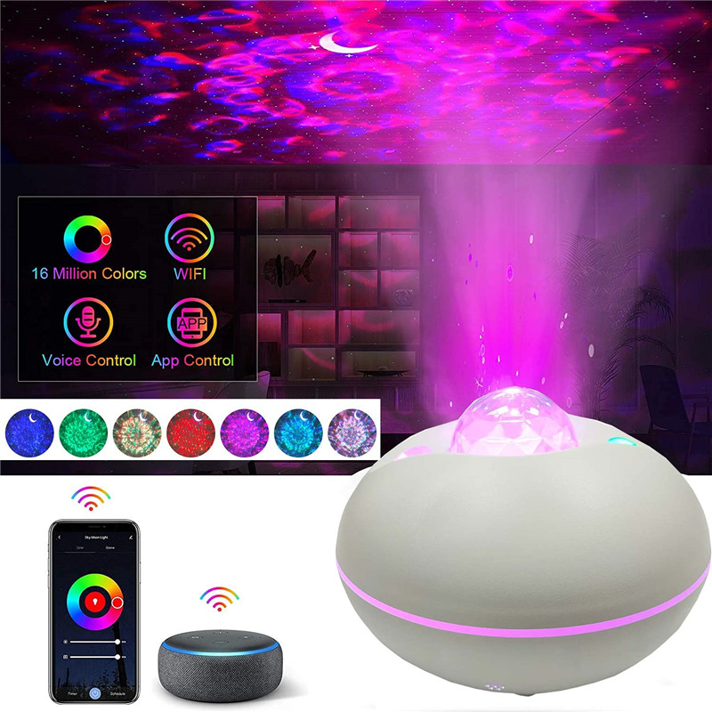 gorgeous led galaxy projector music player night light