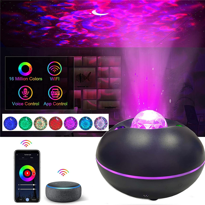 gorgeous led galaxy projector music player night light