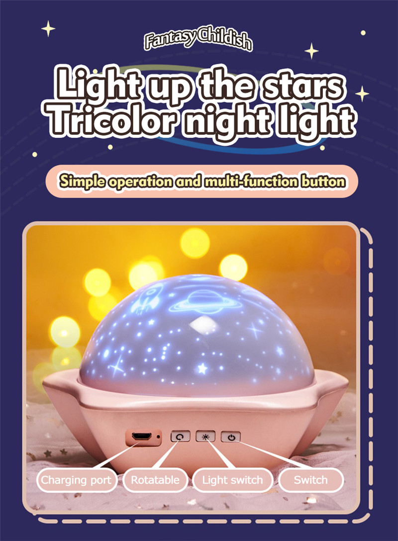 starry sky projectors galaxy led night lights bluetooth speakers for kids