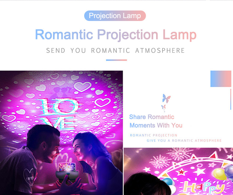 LED projector remote control star night light bluetooth speaker