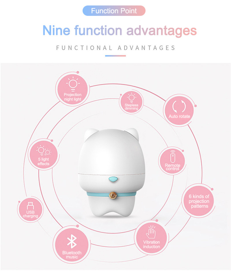 LED projector remote control star night light bluetooth speaker LED projector remote control star night light bluetooth speaker