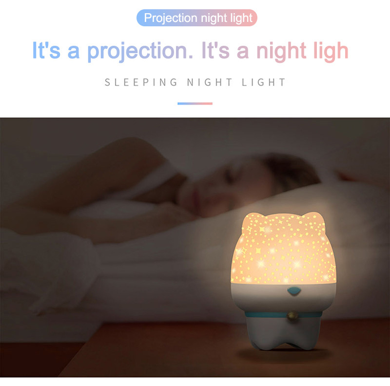 LED projector remote control star night light bluetooth speaker