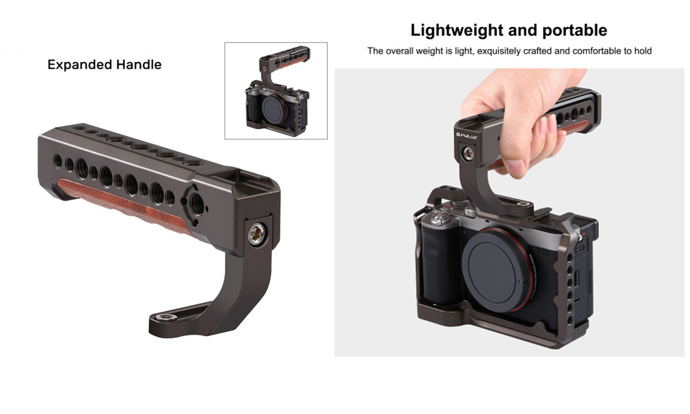 Camera Stabilizer Rabbit Cage Expanded Handle