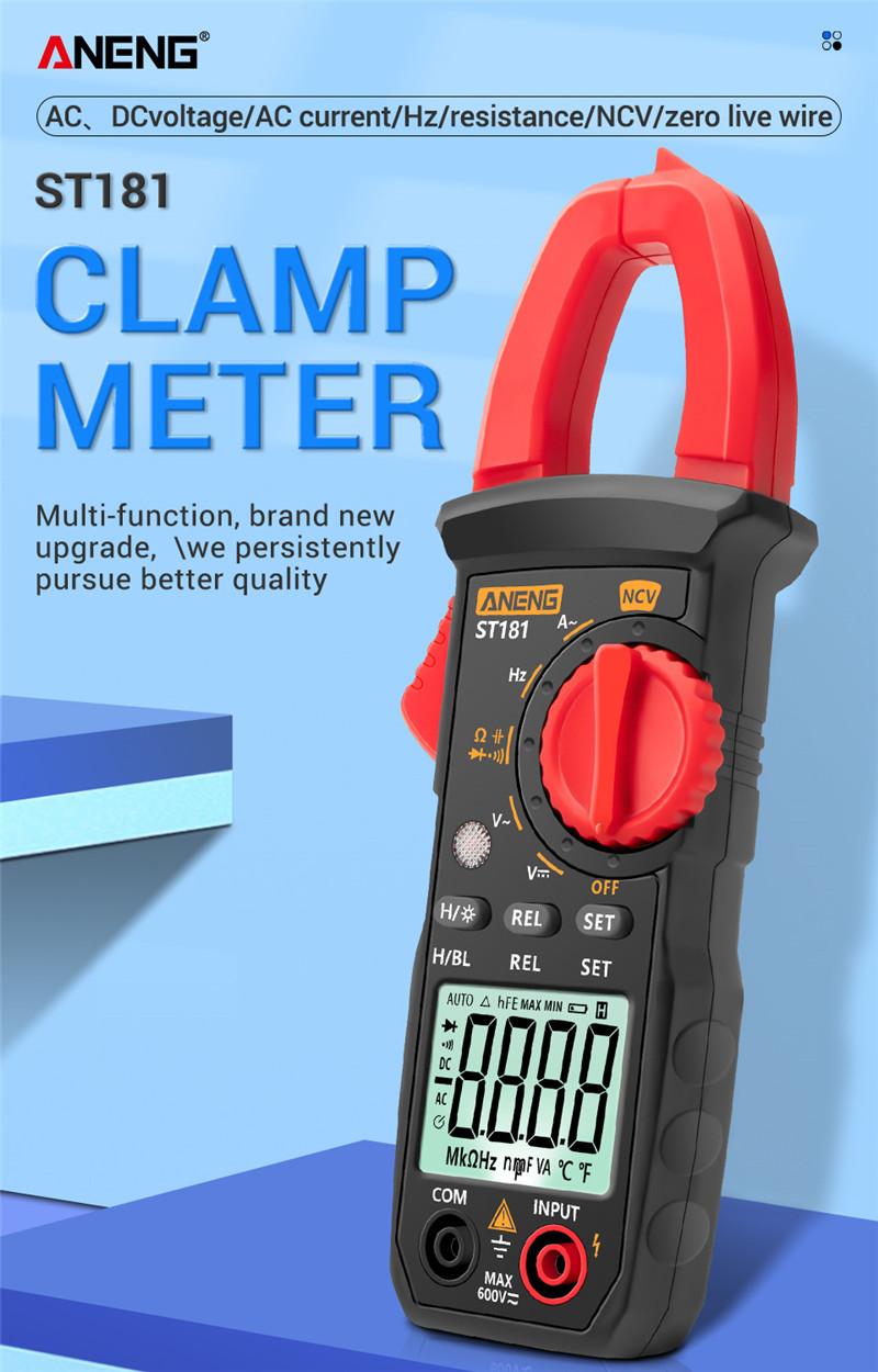 aneng st181 digital clamp meter