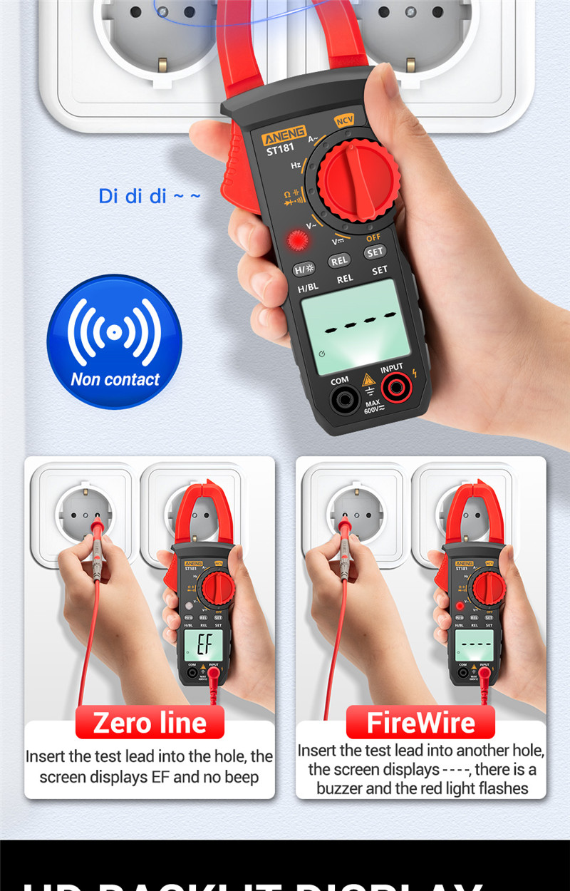 aneng st181 digital clamp meter