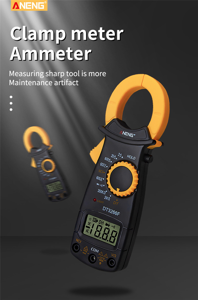 aneng dt3266F digital multimeter capacitor tester rms