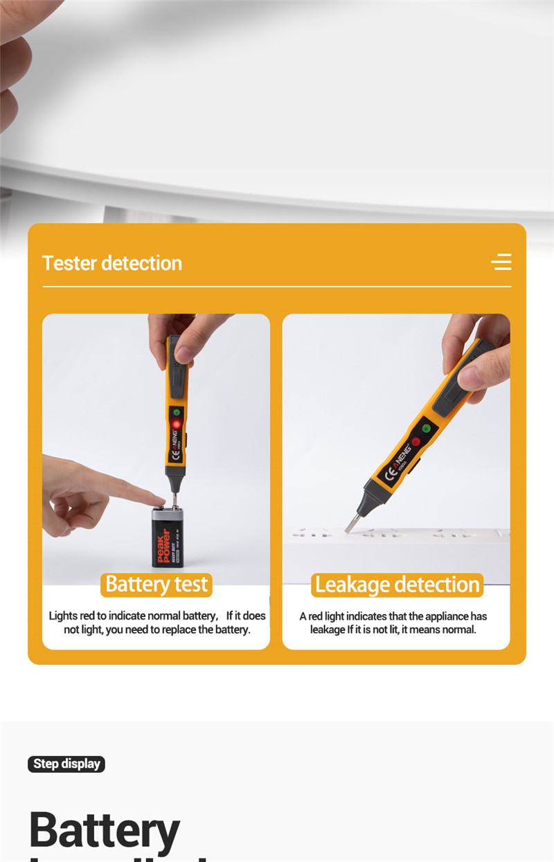 aneng vd806 ac dc voltage tester battery current detector