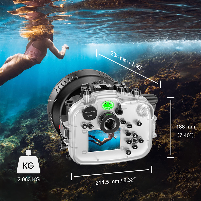 Seafrogs Fujifilm X-T4 Underwater Housing Waterproof casing