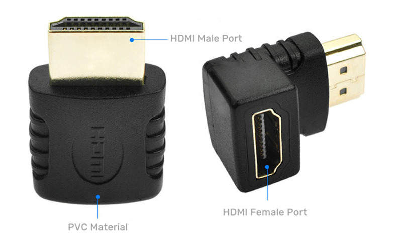 hdmi male to hdmi female adapter converter