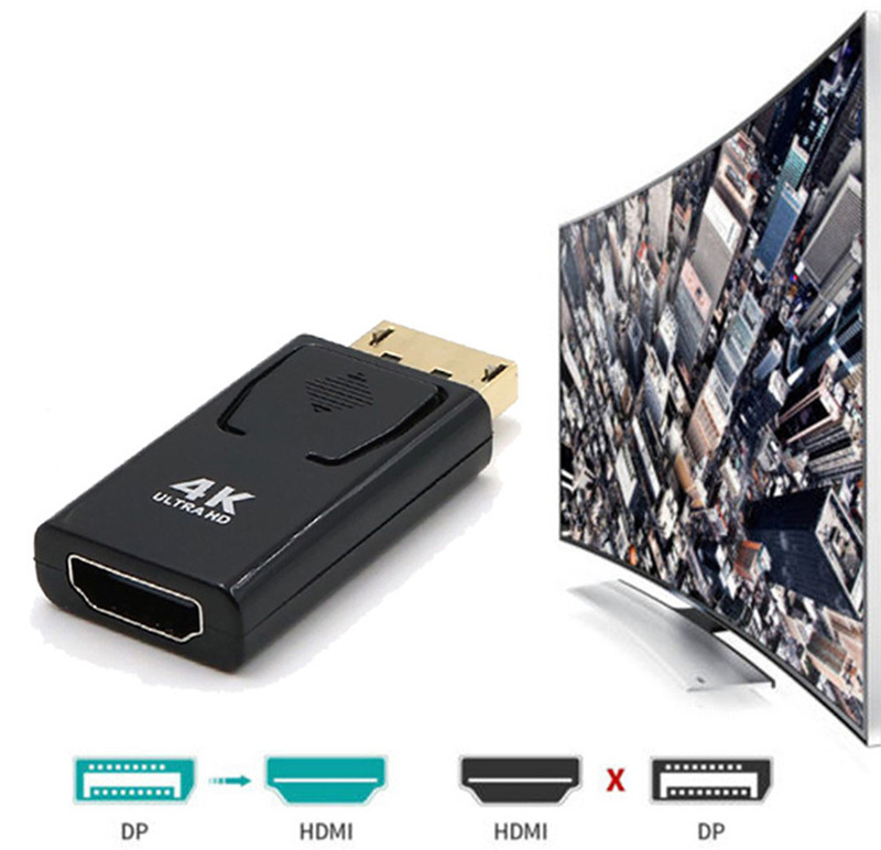 4K DP To HDMI-Compatible converter