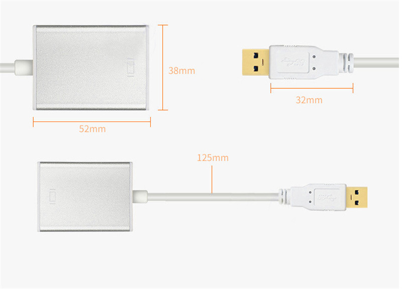 1080p usb to hdmi hd converter adapter