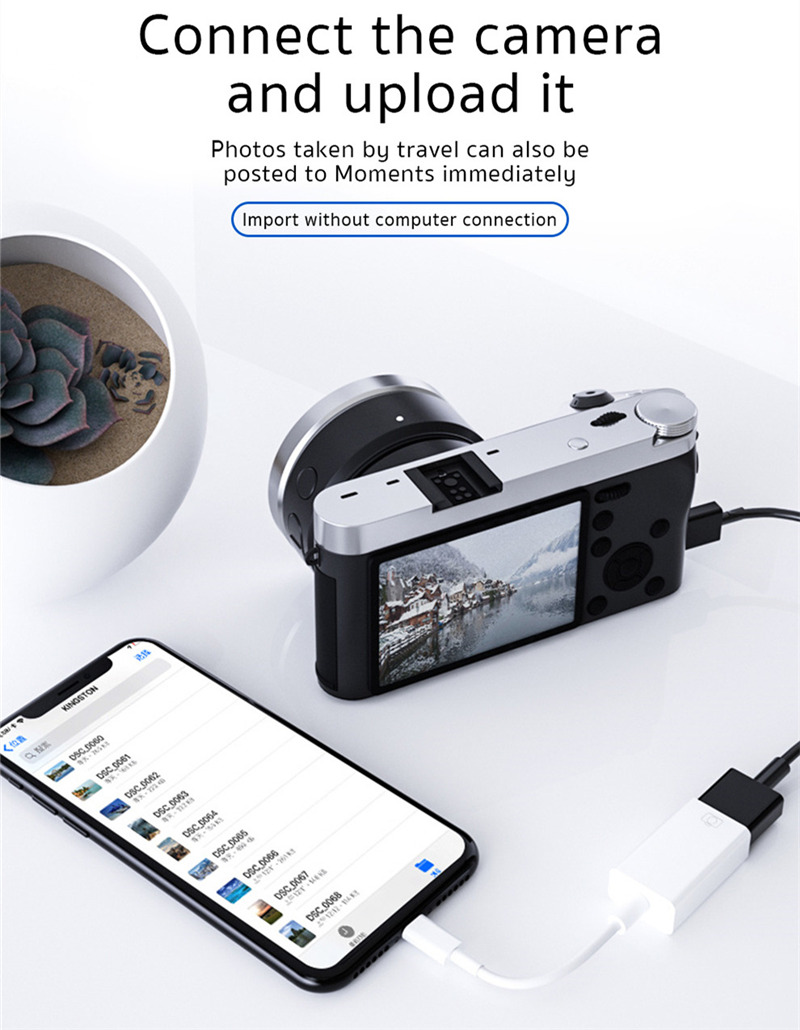 otg to usb 3.0 camera adapters for iPhone